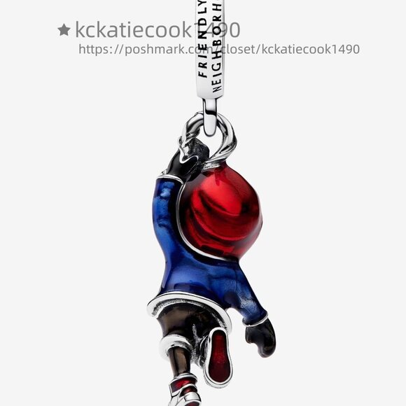 Pandora Marvel Spider-Man Miles Morales Dangle Charm - Picture 2 of 6